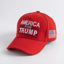 America For Trump 45 47 USA Red Embroidered Cap