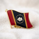 Mississippi State Flag Lapel Pin — "In God We Trust" New Magnolia Flag