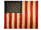 USA American Tea Stained 12"x18" Embroidered Flag ROUGH TEX® 420D