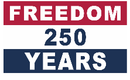 Freedom 250 Years 3'X5' Flag ROUGH TEX® 68D USA