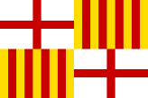 Barcelona 3'X5' Flag ROUGH TEX® 100D Spain