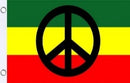 Rastafarian Peace 3'X5' Flag ROUGH TEX® 68D