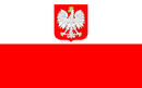 Poland Eagle 3'x5' Embroidered Flag ROUGH TEX® Cotton