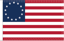 Betsy Ross 2'x3' Flag ROUGH TEX® 100D