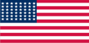 USA 48 Stars 5'x9.5' Embroidered Flag ROUGH TEX® Cotton American