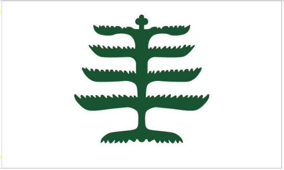 Pine Tree 12"x18" Flag ROUGH TEX® 100D With Grommets