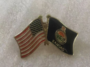 USA & Kansas Friendship Lapel Pin