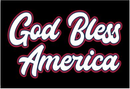 God Bless America 3'x5' Flag ROUGH TEX® 100D