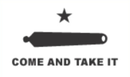 Gonzales Come and Take It 16"x24" Embroidered Flag ROUGH TEX® Cotton