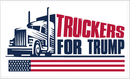 American Truckers For Trump 3'X5' 2028 USA Flags ROUGH TEX® 100D