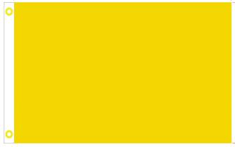 Yellow 3'x5' Flag ROUGH TEX® 100D