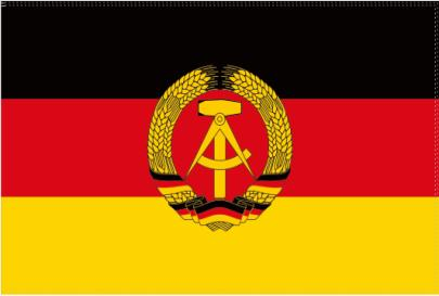 East German 3'x5' Flag ROUGH TEX® 100D