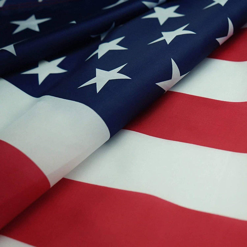 Four Pack 3x5 Feet USA American Flags Polyester Printed