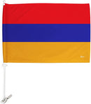 Armenia 12"x18" Car Flag Flag ROUGH TEX® Double Sided