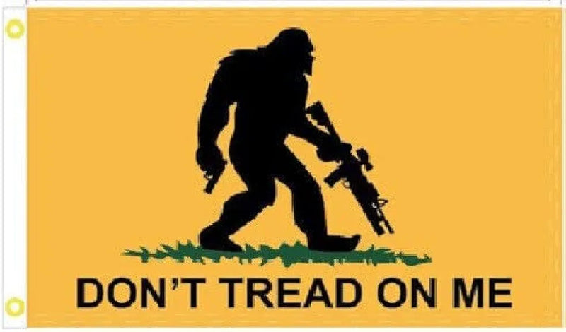 Assorted Mixed Designs Bigfoot Sasquatch Flags 3x5 Feet
