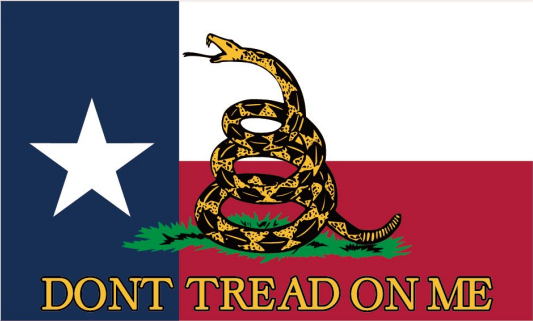 Gadsden Texas Don't Tread on Me 3'x5' Flag ROUGH TEX® 100D