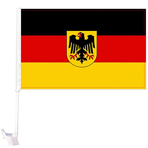Federal Republic of Germany 12"x18" Car Flag Flag ROUGH TEX® 68D Single Sided