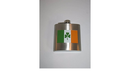 Irish Shamrock Ireland Flag Flask Stainless Steel Six Ounce Color Gift Boxed