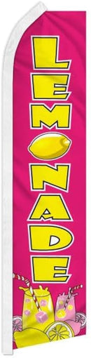 Lemonade 11.5'x2.5' Windless Full Sleeve Swooper Flag Rough Tex® Knit Feather