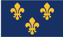 Banner of France 1700 3'X5' Flag ROUGH TEX® 100D