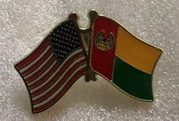 USA & Cape Verde Friendship Lapel Pin