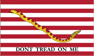 1st Navy Jack 3'X5' Double Sided Flag ROUGH TEX® 100D