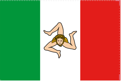 Kingdom of Sicilian 2'x3' Flag ROUGH TEX® 100D Sicily Italy