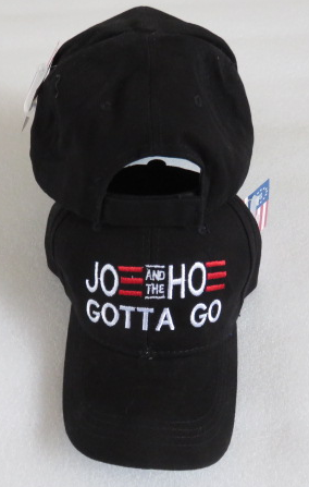 Joe And The Hoe Gotta Go Black Embroidered Cap