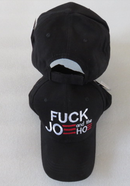 Fuck Joe And The Hoe Black Embroidered Cap