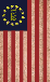 Betsy Ross Tea Stained 1776 28"x40" Embroidered Flag ROUGH TEX® 420D