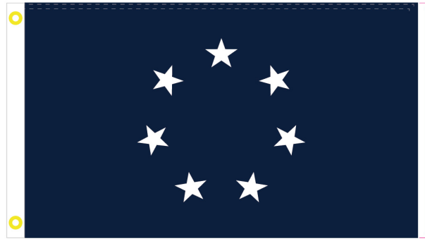 CSA Jack 3'X5' Flag ROUGH TEX® 100D