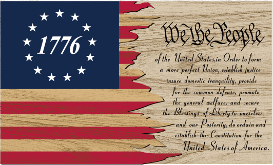 Betsy Ross 1776 We The People Vintage 3'X5' Flag ROUGH TEX® 100D