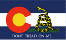 Colorado Gadsden 3'X5' Flag ROUGH TEX® 100D