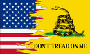 USA Gadsden 3'x5' Flag ROUGH TEX® 68D American Don't Tread on Me