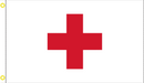 Red Cross 3'X5' Flag ROUGH TEX® 68D Nylon
