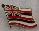 Hawaii Wavy Lapel Pin