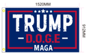 Trump DOGE MAGA 3'X5' Flag ROUGH TEX® 100D