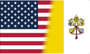 USA Vatican 3'x5' Flag ROUGH TEX® 100D