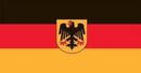 Germany Eagle 5'x9.5' Embroidered Flag ROUGH TEX® Cotton