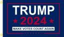 Trump 2024 Make Votes Count Again 6'x10' Flag ROUGH TEX® 100D