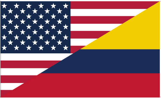 USA Colombia 3'x5' Flag ROUGH TEX® 100D