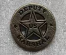 US Deputy Marshal Lapel Pin Badge
