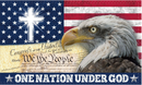 Eagle USA Cross One Nation 3'x5' Flag ROUGH TEX® 100D