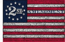 2nd Amendment Betsy Ross 12"x18" Double Sided Flag With Grommets ROUGH TEX® Knit Nylon