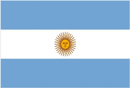 Argentina 3'x5' Flag ROUGH TEX® 100D