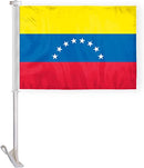 Venezuela 12"x18" Car Flag Flag ROUGH TEX® 68D Single Sided