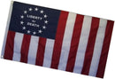 Hunter Flag-3'x5' Rough Tex® 600D Liberty or Death Old American 1776