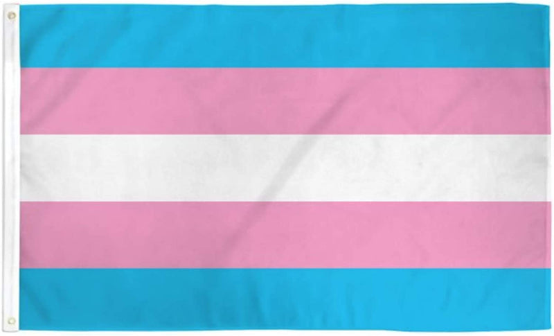 Transgender 5'x8' Flag 68D Rough Tex® Nylon Pride