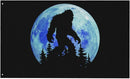 Assorted Mixed Designs Bigfoot Sasquatch Flags 3x5 Feet