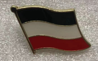 German Imperial Germany Wavy Lapel Pin